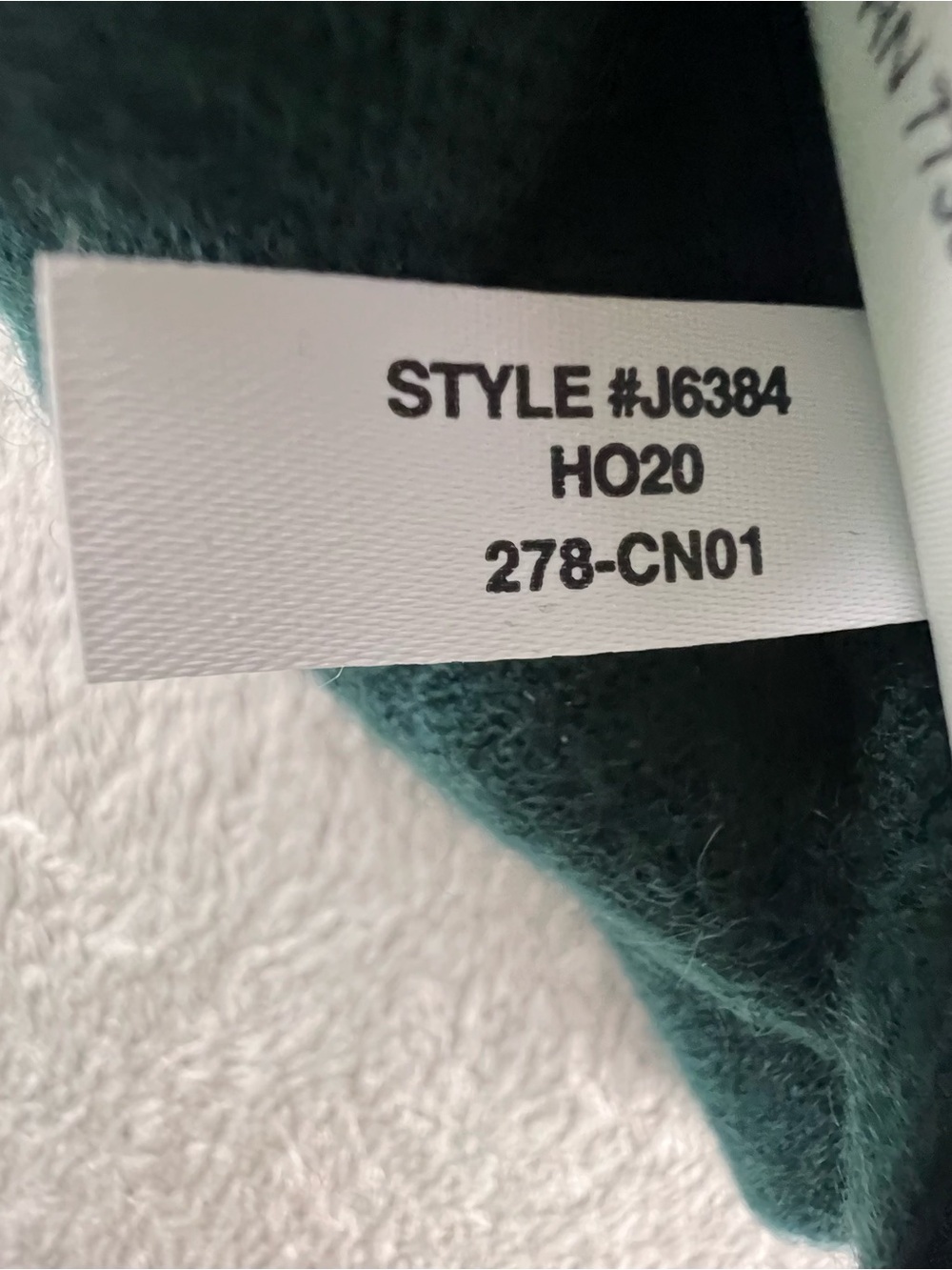 J.Crew 100% Cashmere Sweater Mens Size M Green Crewneck Long Sleeve Luxury - Picture 13 of 13